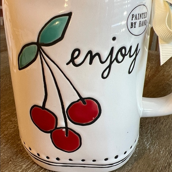 Rae Dunn ENJOY Cherry Mug - Picture 4 of 4